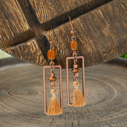The Sweetpea Boutique - Bohemian Style Vintage Brown Earrings (20 pair to choose from)