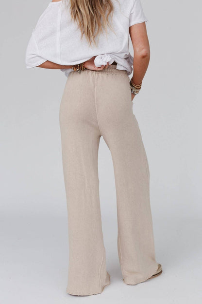 Three Bird Nest - Relaxing Robin Wide Leg Pant - New Taupe