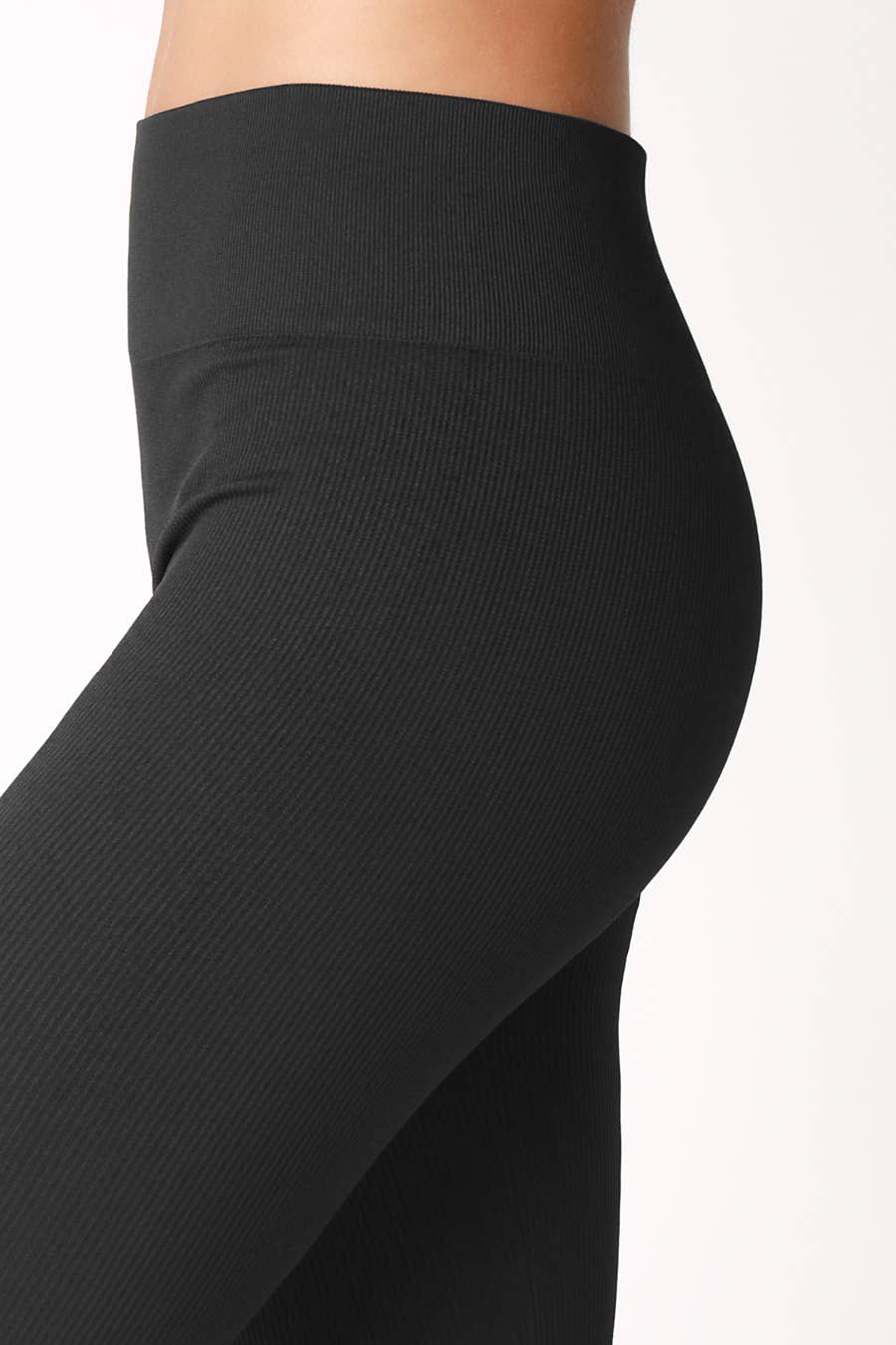 NIKIBIKI - NB7981 - Ribbed High Waist Leggings