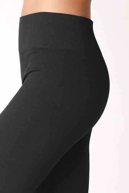 NIKIBIKI - NB7981 - Ribbed High Waist Leggings