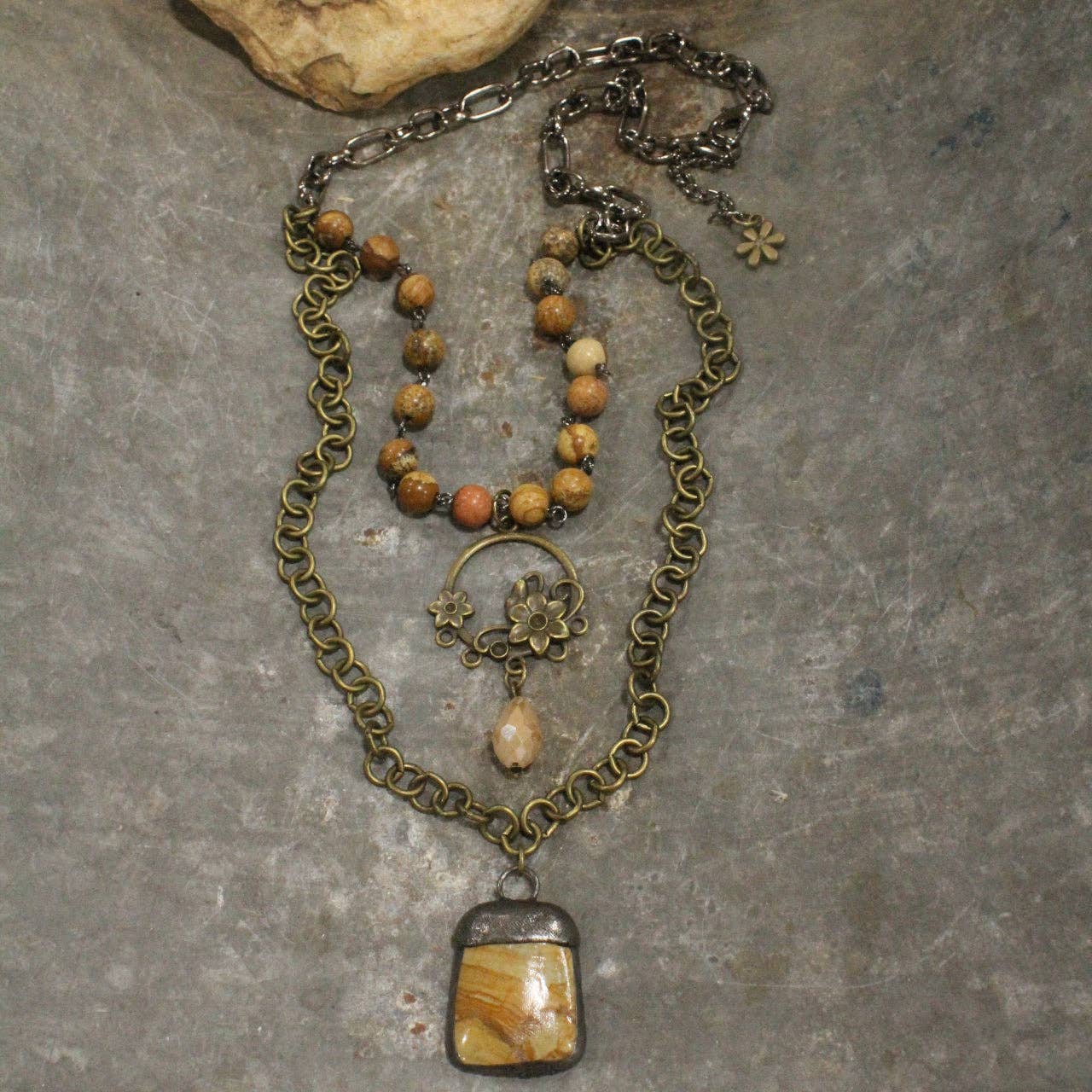 The Primitive Peddler, Inc. - Czeck mixed metals and stone
