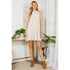  Balkan Breeze: Lace & Rayon Flax Babydoll In Natural Hues