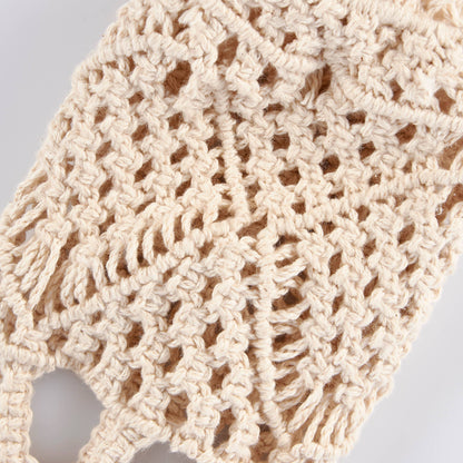 MACRAME WINE BOTTLE COVER