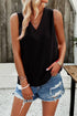 V-Neck Sleeveless Top
