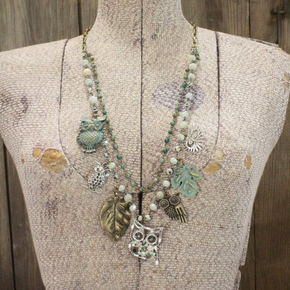 The Primitive Peddler, Inc. - Branch Sitters Layered Necklace