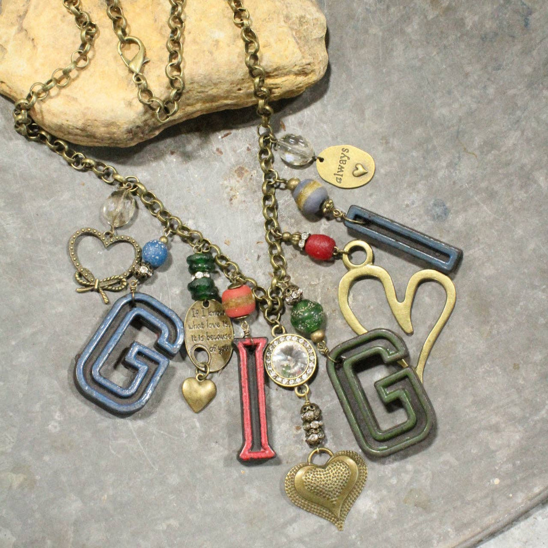 The Primitive Peddler, Inc. - GIGI Is My Go To:) Charmed Necklace