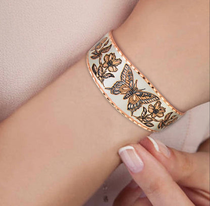 COPPER ARTS INC. -  Butterfly Bracelet