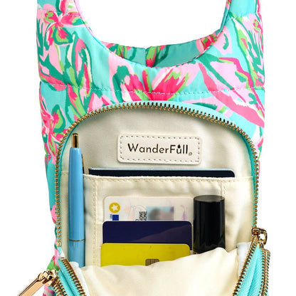 WanderFull - Vibrant Life Aqua Print HydroBag®