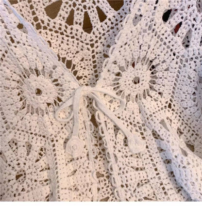Hope &amp; Sunshine - Bohemian Crochet Knit Cover-Up