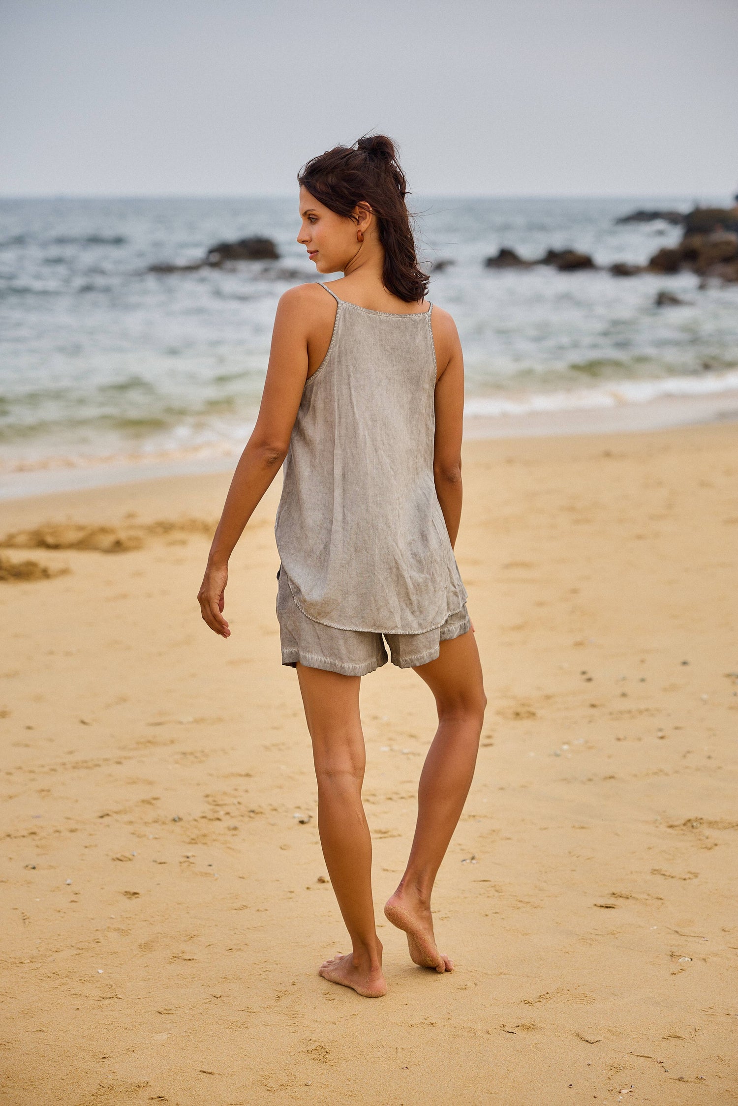 last queen - Washed style tank top