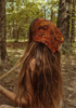 Gardenbelle Shop - Hippie Bohemian Silk Bandana, Floral Hair Scarf