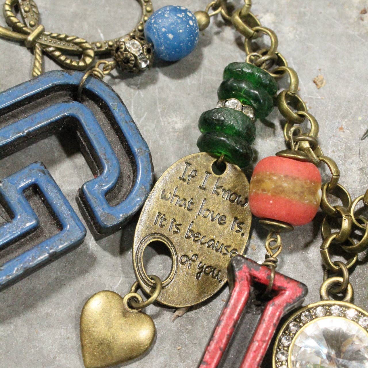 The Primitive Peddler, Inc. - GIGI Is My Go To:) Charmed Necklace