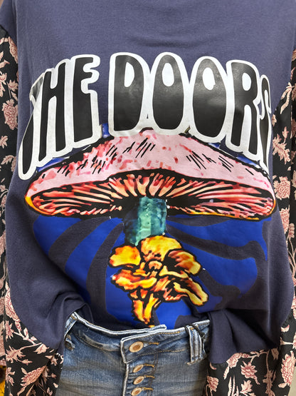 Kycozy- The Doors Batwing Rock n Roll shirt