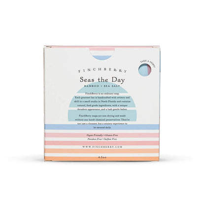 FinchBerry - Seas the Day  Vegan-Friendly Gluten-Free Handmade Boxed Soap
