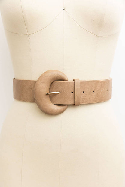 Leto Accessories - D Ring Style Weathered Leather Belt
