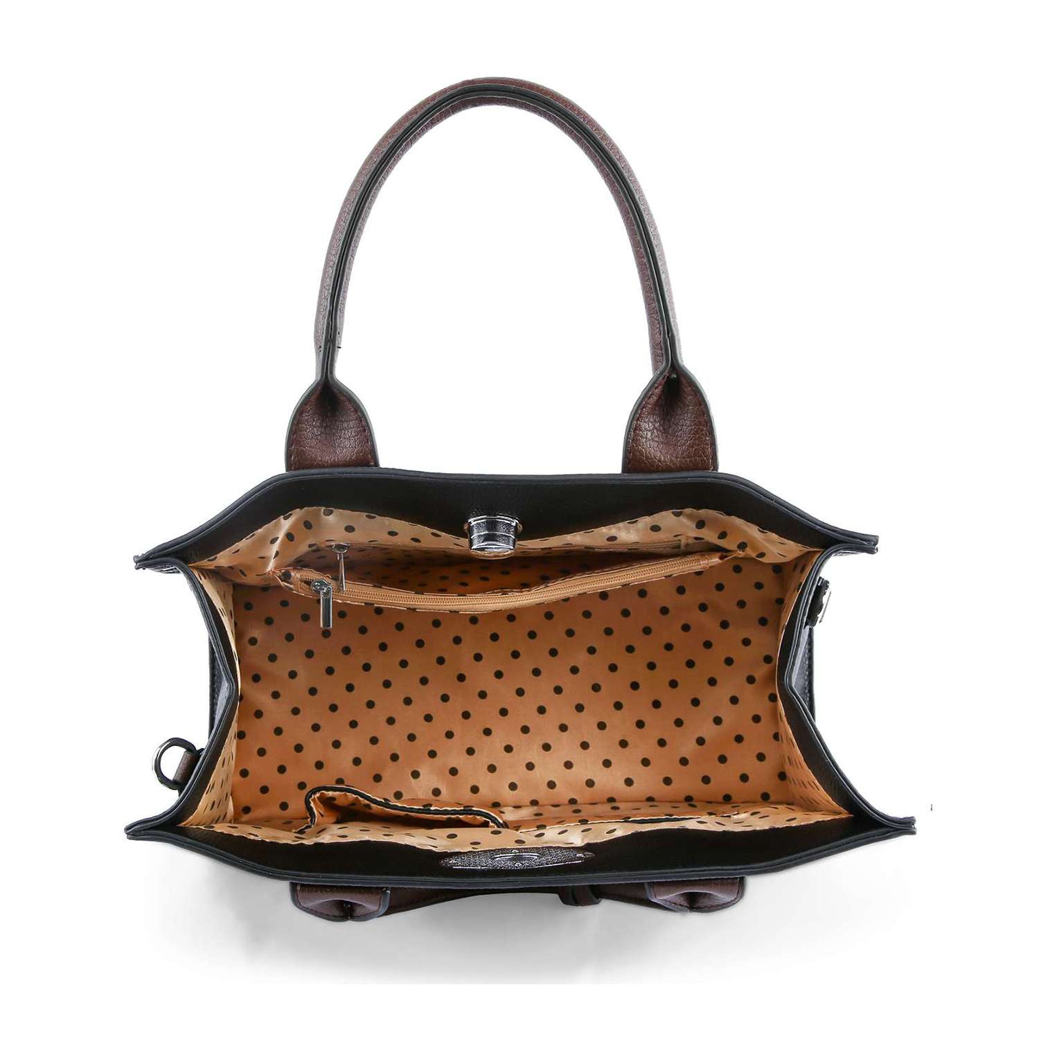 Handbag Express - Accessorized Twist-Lock Handbag