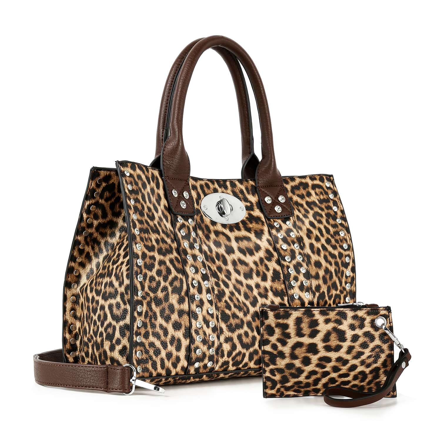 Handbag Express - Accessorized Twist-Lock Handbag