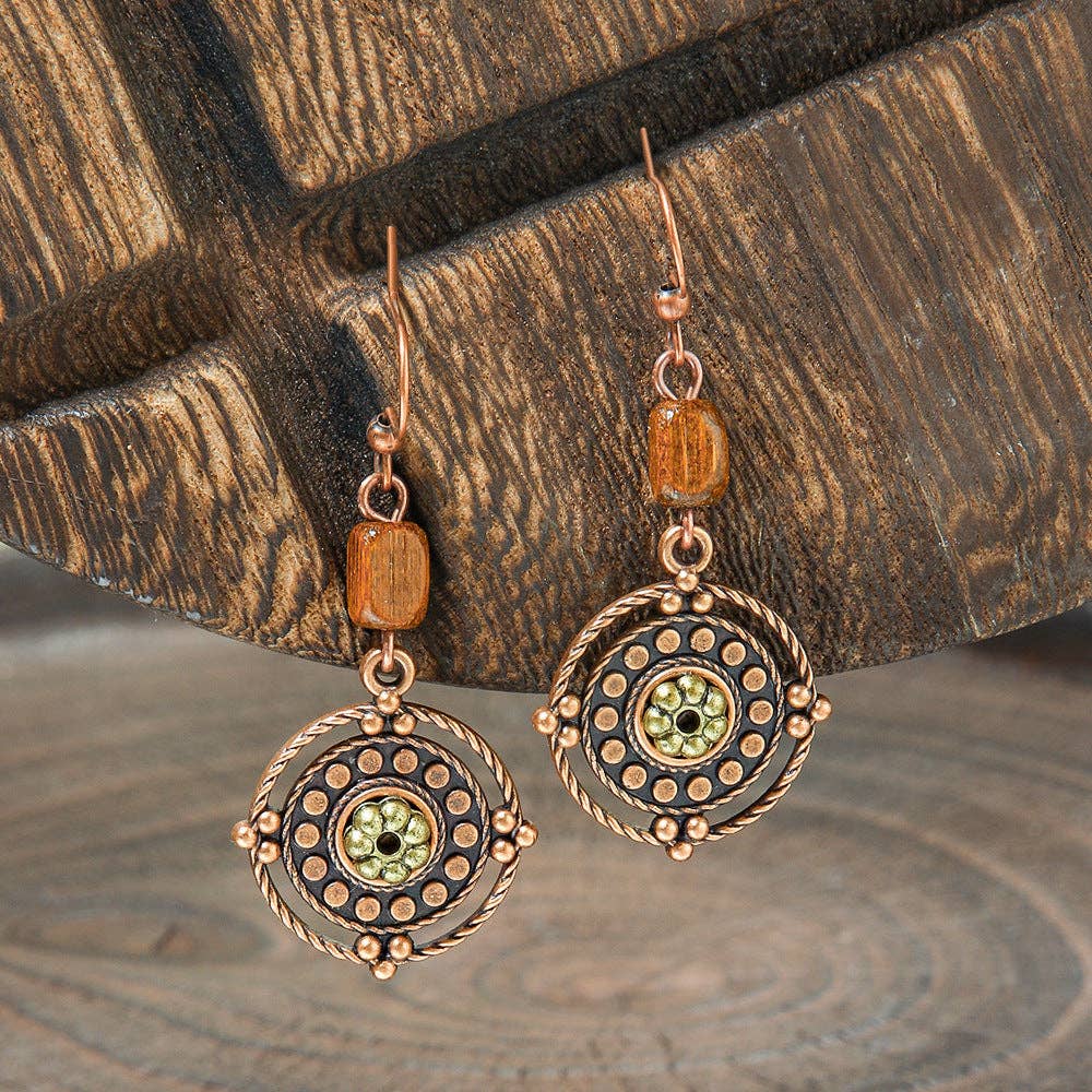 The Sweetpea Boutique - Bohemian Style Vintage Brown Earrings (20 pair to choose from)