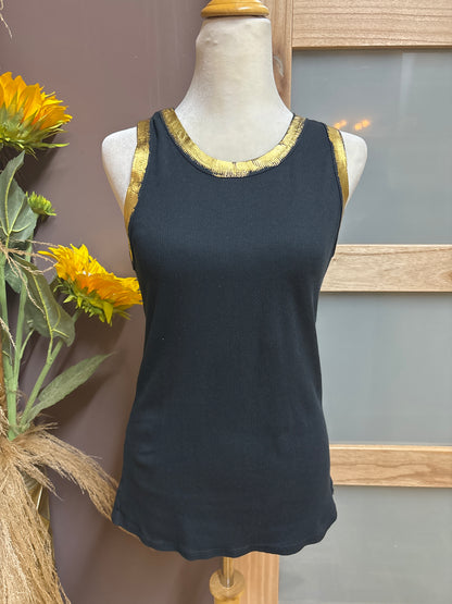Look Mode- Gold Foil Tank