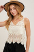 Bluivy - CROCHET LACE TANK