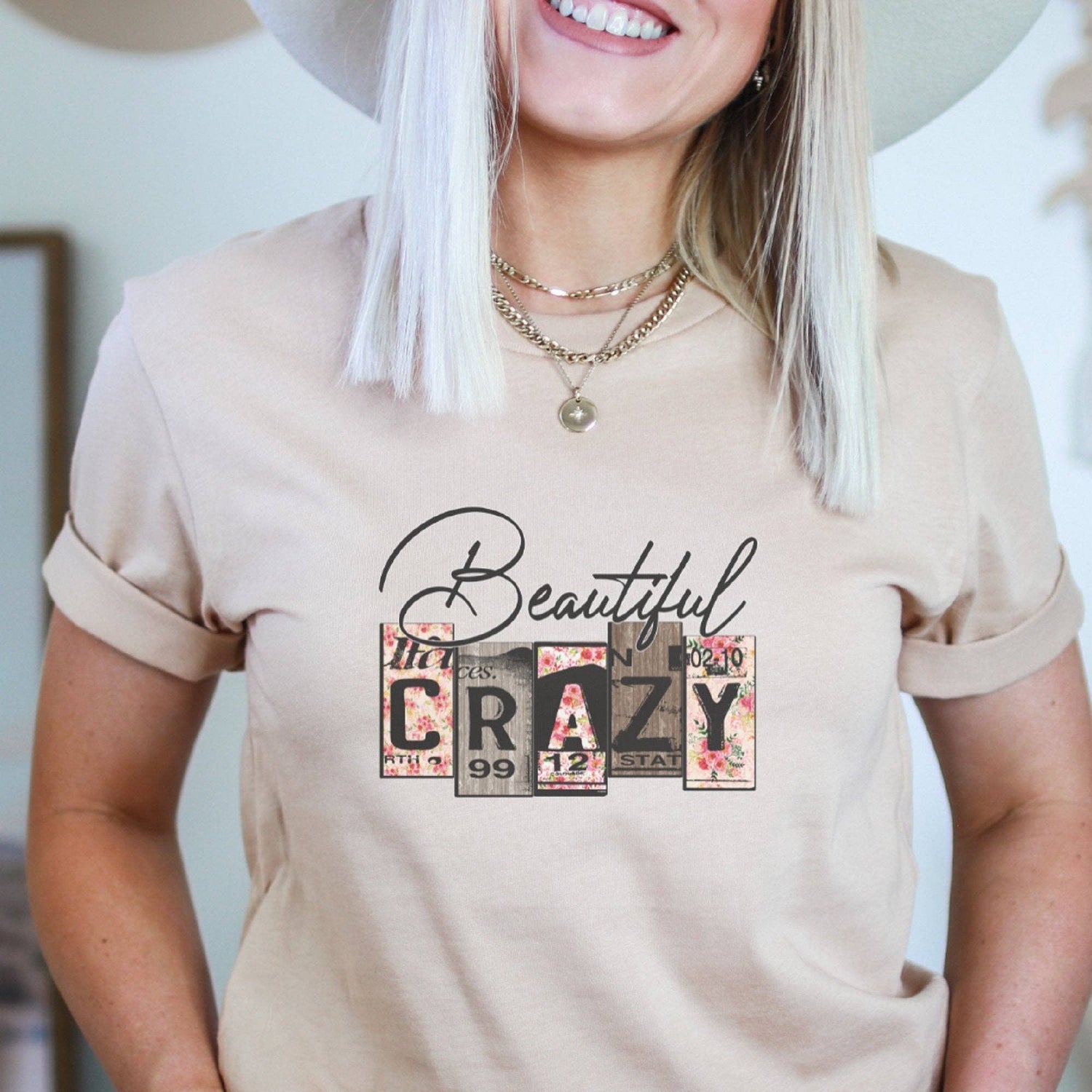 Trendznmore - Modern Graphic Apparel - Beautiful Crazy Country Western T-Shirt