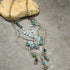 The Primitive Peddler, Inc. - Bumble Bee Bling Teal Layered Necklace