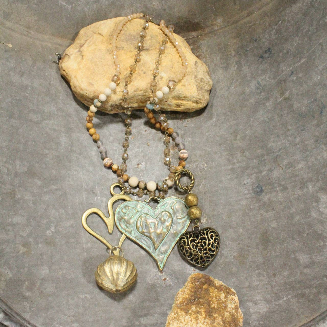 The Primitive Peddler, Inc. - The Greatest Of These Is Love Charm&