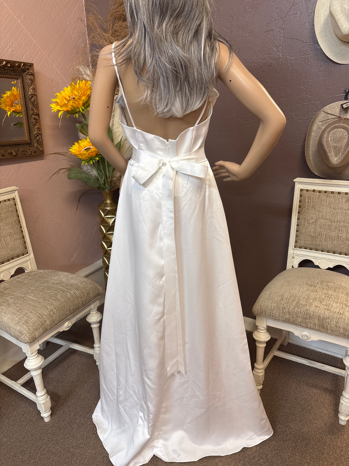 Forever Yours-Satin Bridal Gown