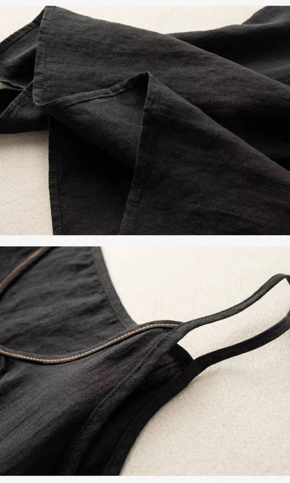 Hope &amp; Sunshine - Cotton Linen Camisole Tank Top