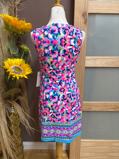 ARYEH-Split Neck Dress