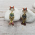  Lovely Alloy Cat And Fish Earrings