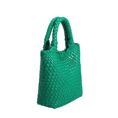 Melie Bianco - Eloise Green Small Recycled Vegan Tote Bag