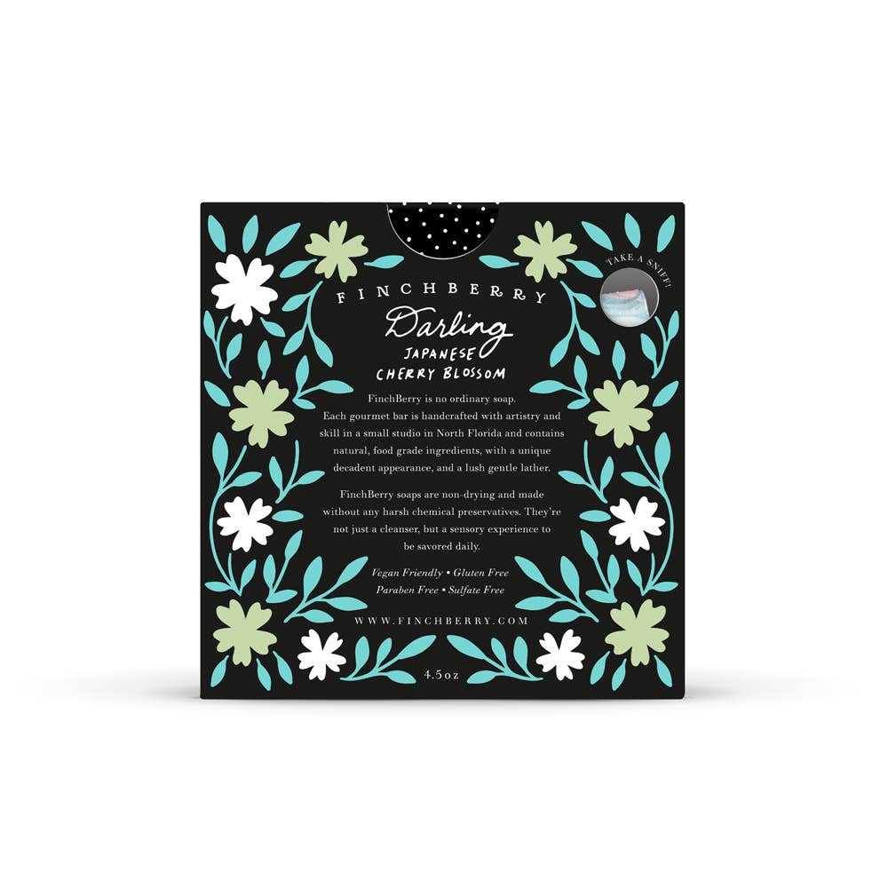 FinchBerry - Darling Vegan-friendly Gluten-free Boxed Soap