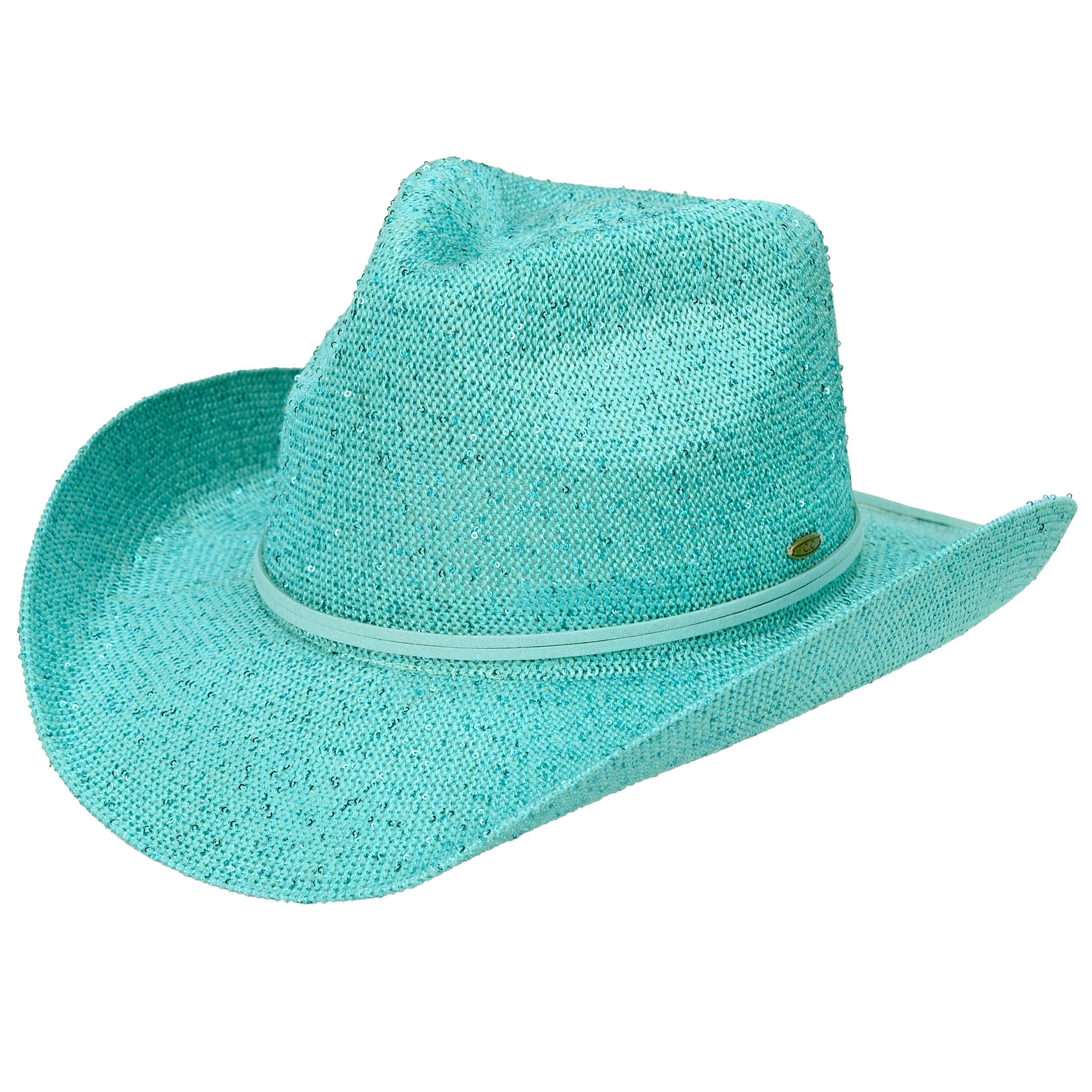 Hana - C.C Sequin Cowboy Hat
