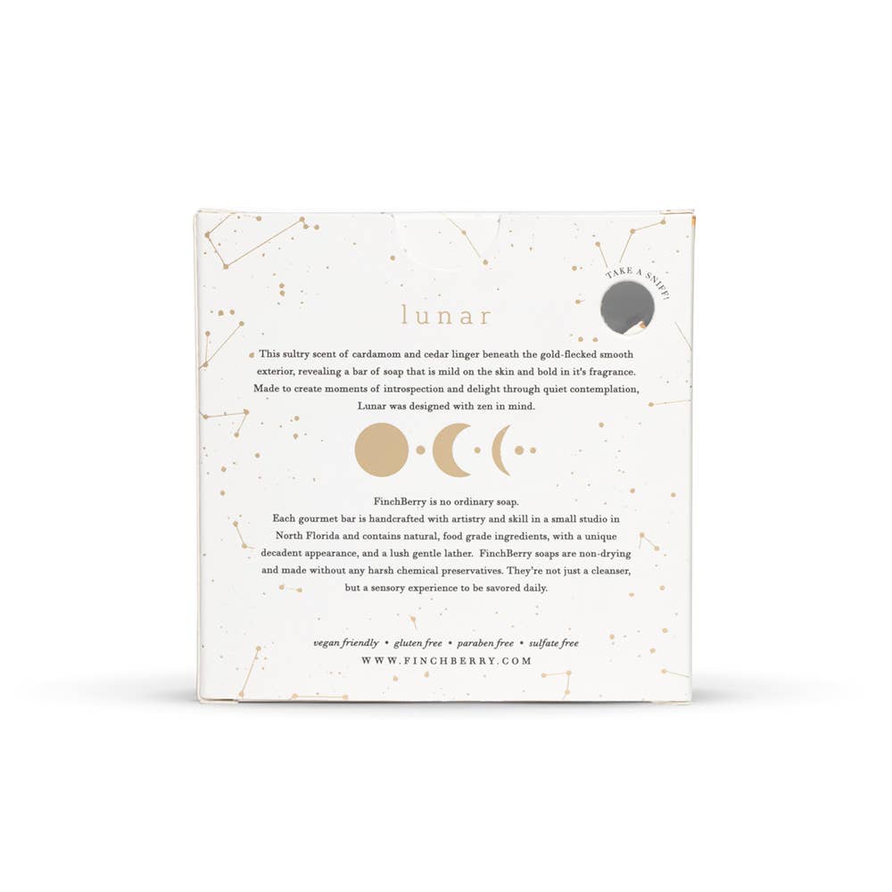 FinchBerry - Lunar Soap Vegan-Friendly 
Gluten-Free Boxed Soap
