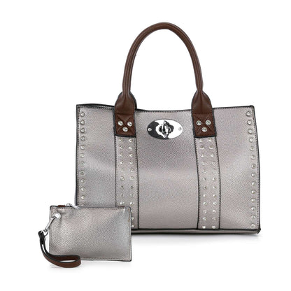 Handbag Express - Accessorized Twist-Lock Handbag