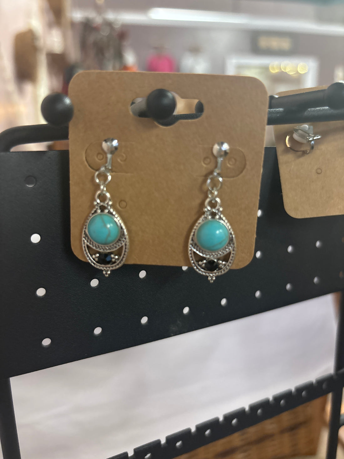 OhHeyBec--Clip on dangle earrings