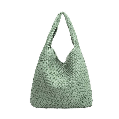 Melie Bianco - Johanna LT Teal Recycled Vegan Shoulder Bag