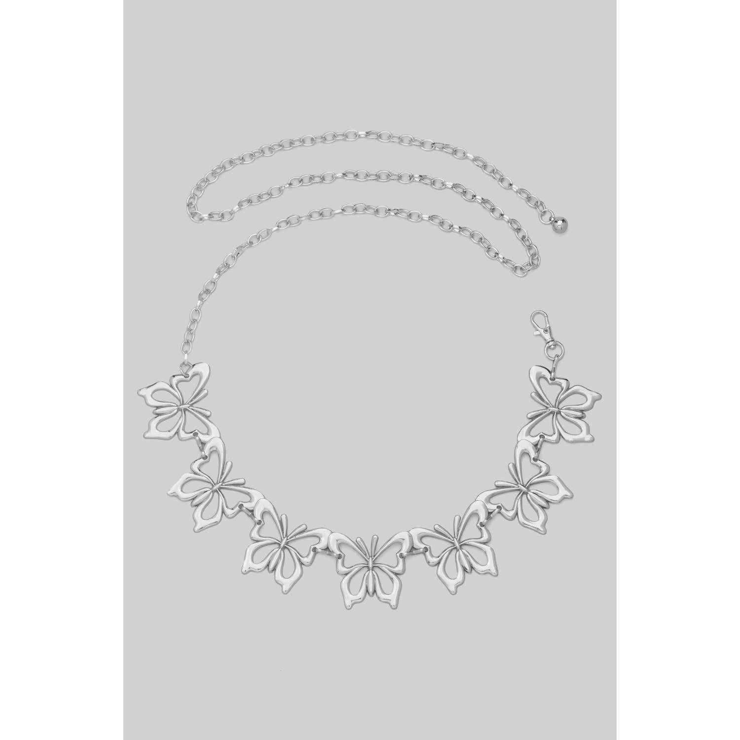 Girly - CUT OUT BUTTERFLY LINK CHAIN BELT