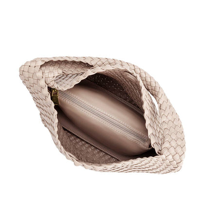 Melie Bianco - Johanna Ivory Large Vegan Shoulder Bag