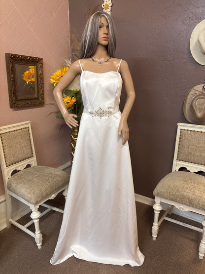 Forever Yours-Satin Bridal Gown