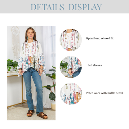  Denim &amp; Dreams: The Patchwork Kimono Shrug