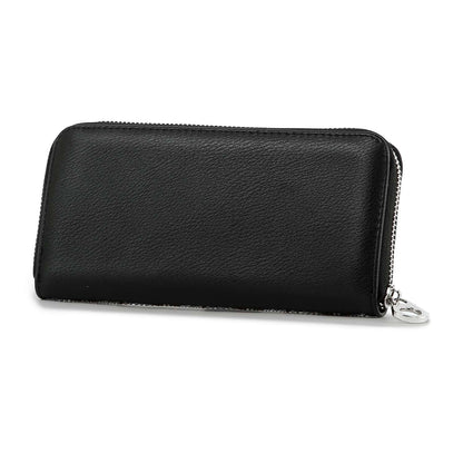 Handbag Express - Glamorous Rhinestone Design Accordion Wallet