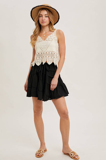 Bluivy - CROCHET LACE TANK