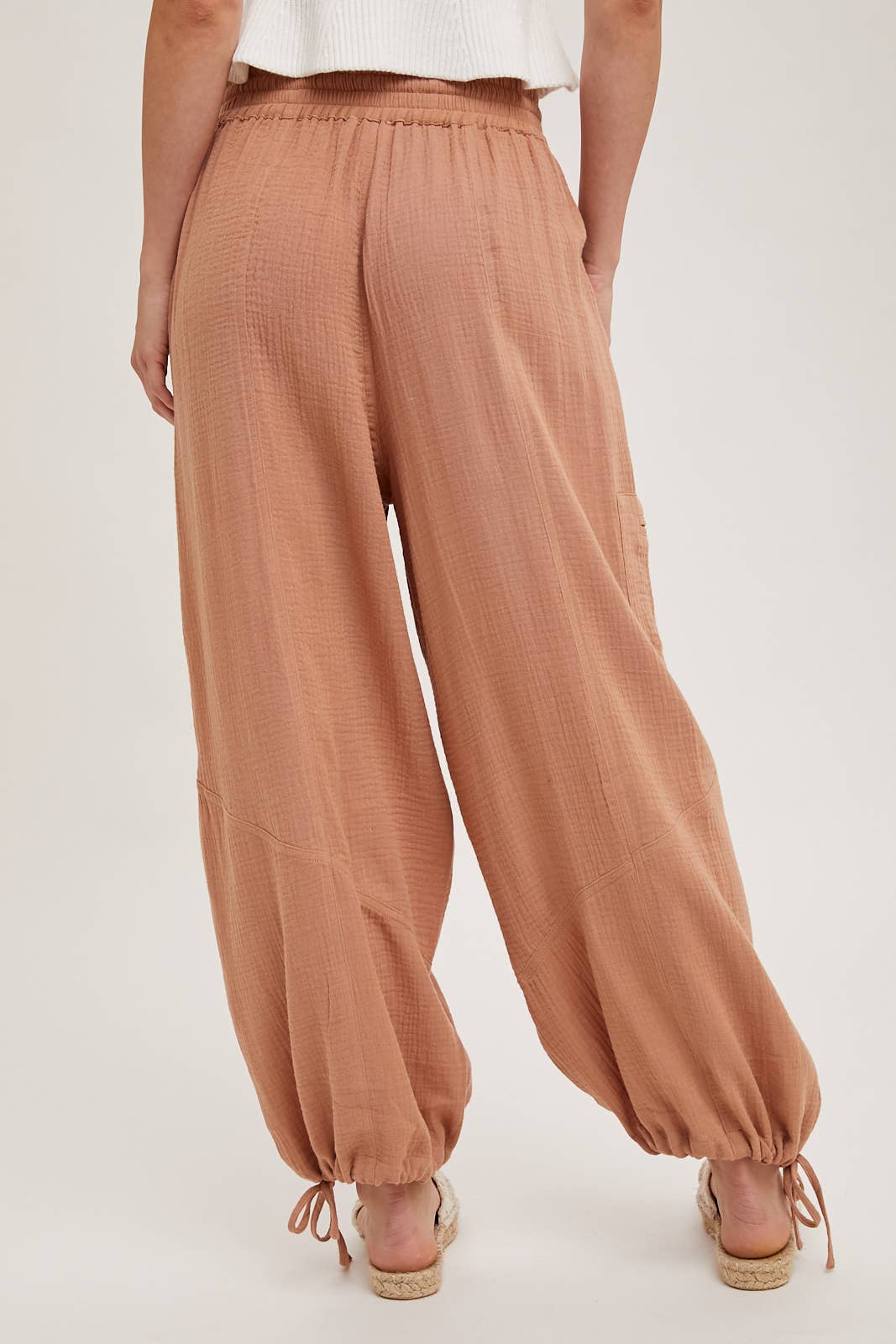 Bluivy - JOGGER HAREM DRAWSTRING PANTS