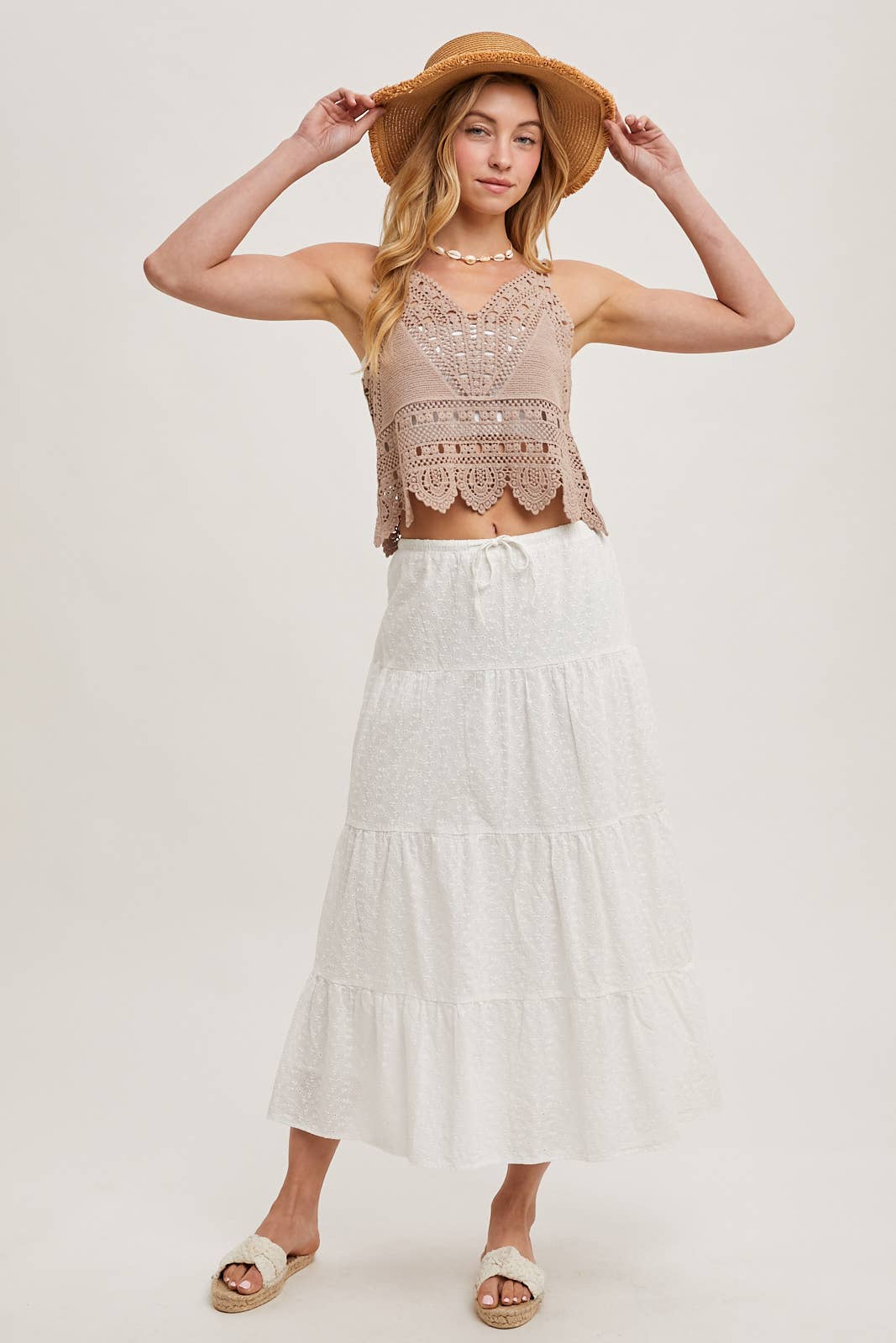 Bluivy - CROCHET LACE TANK