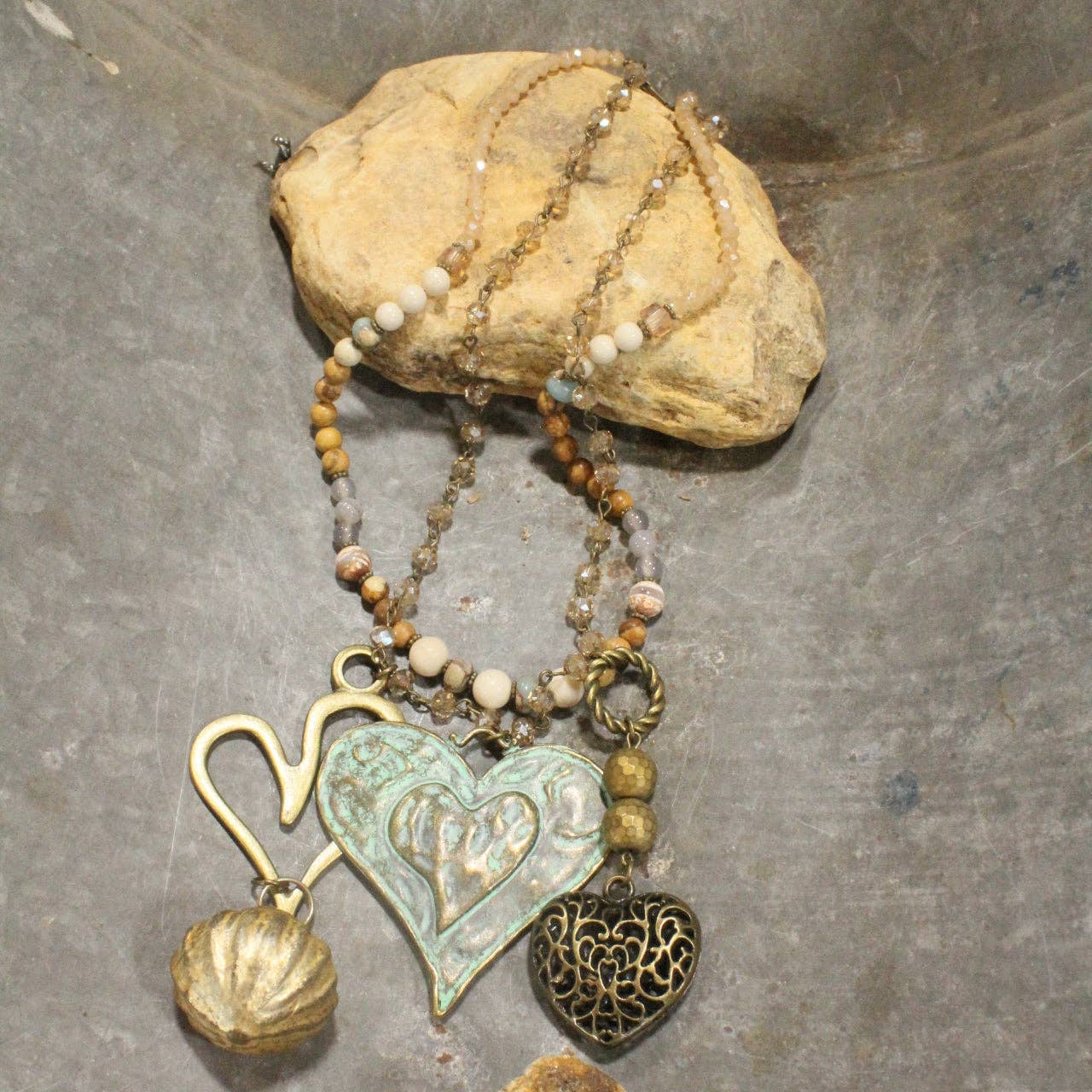 The Primitive Peddler, Inc. - The Greatest Of These Is Love Charm&