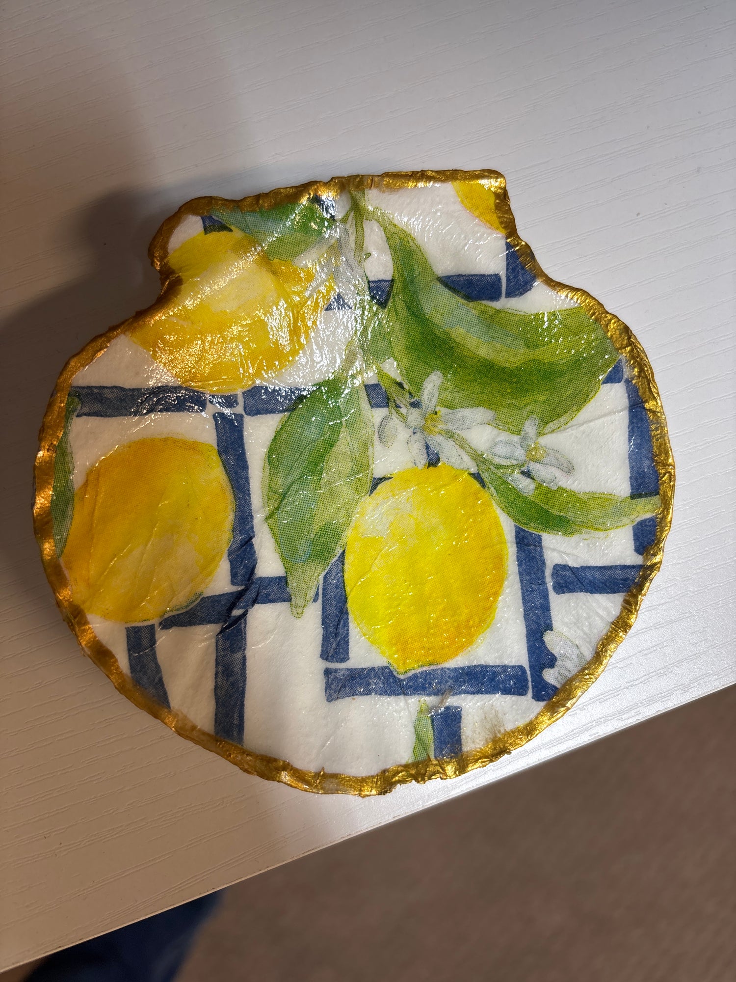 Decoupage Soap Dish