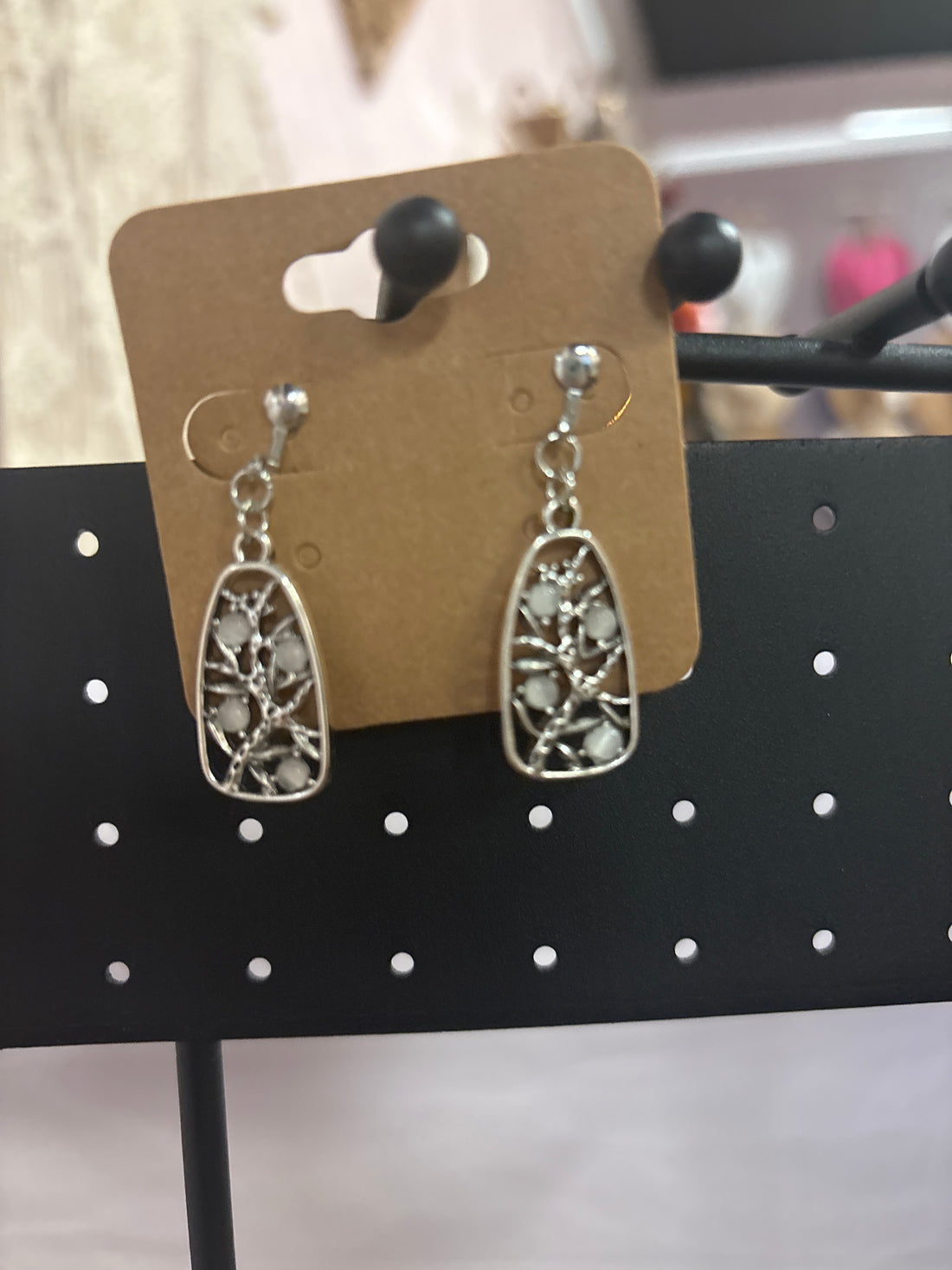 OhHeyBec--Clip on dangle earrings