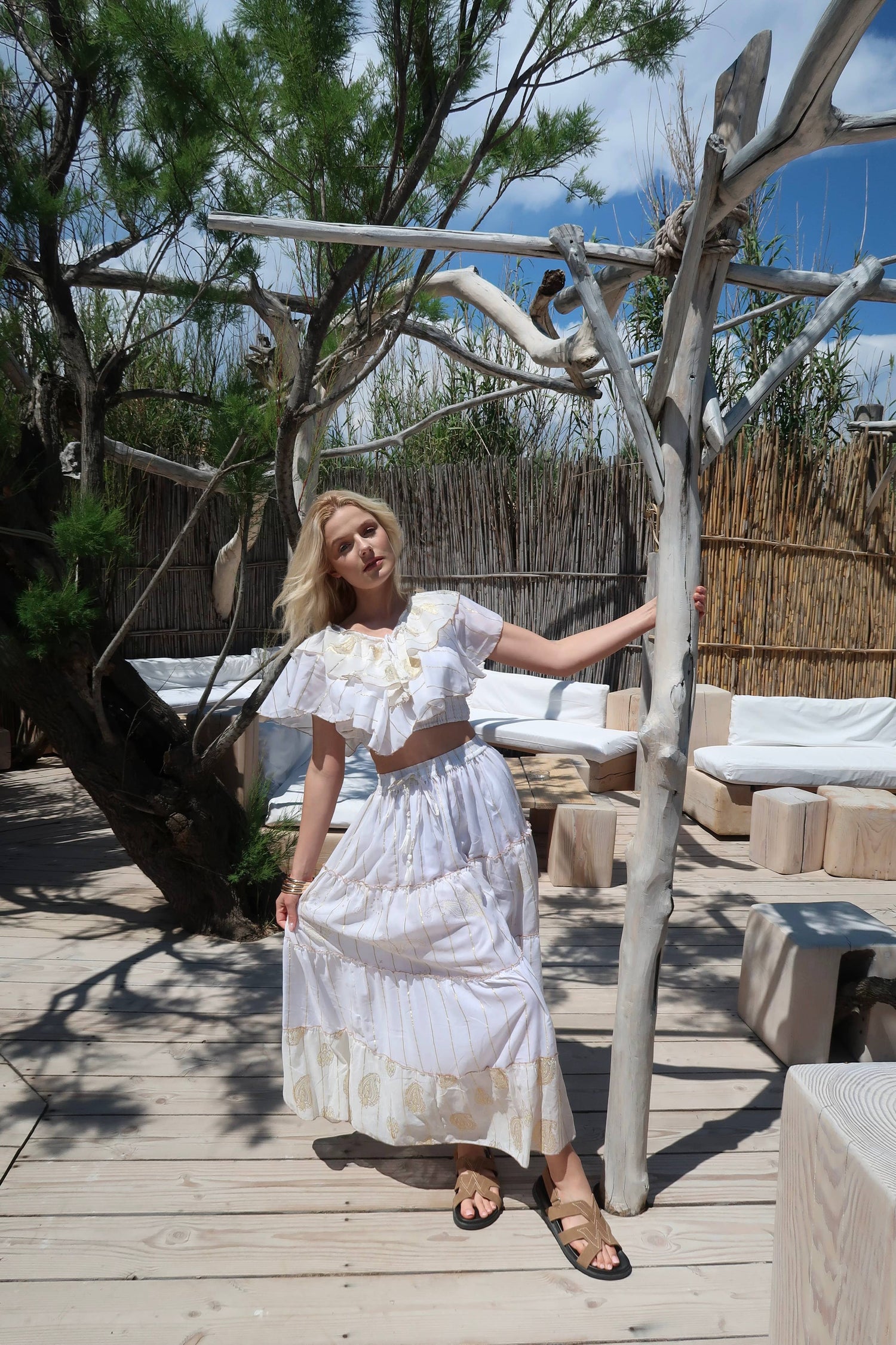 last queen - Boho Crop Top  (Matching Airy skirt sold separately)